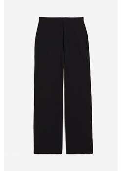 H & M - Dżersejowe spodnie - Czarny ze sklepu H&M w kategorii Spodnie damskie - zdjęcie 173722162