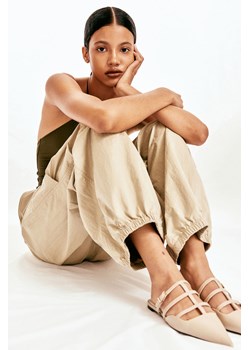 H & M - Spodnie spadochronowe - Zielony ze sklepu H&M w kategorii Spodnie damskie - zdjęcie 173722171