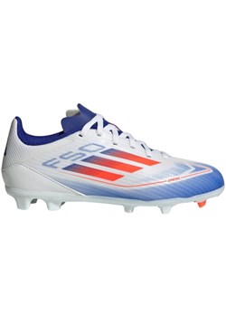 Buty piłkarskie adidas F50 League FG/MG Jr IF1367 wielokolorowe ze sklepu ButyModne.pl w kategorii Buty sportowe dziecięce - zdjęcie 173722393