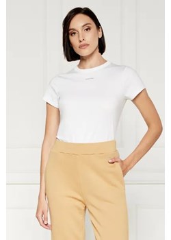 Calvin Klein T-shirt | Slim Fit ze sklepu Gomez Fashion Store w kategorii Bluzki damskie - zdjęcie 173722834