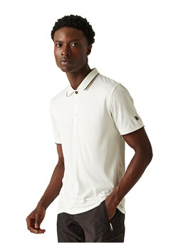 Regatta Funkcyjna koszulka polo &quot;Remex II&quot; w kolorze białym ze sklepu Limango Polska w kategorii T-shirty męskie - zdjęcie 173723851