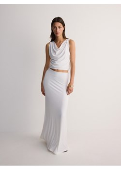 Reserved - Spódnica maxi - biały ze sklepu Reserved w kategorii Spódnice - zdjęcie 173725051