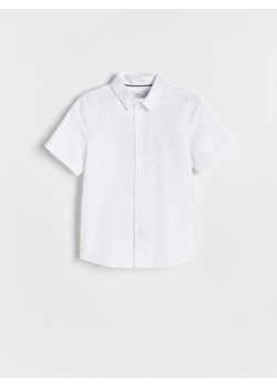 Reserved - Koszula regular fit - biały ze sklepu Reserved w kategorii Koszule chłopięce - zdjęcie 173725391