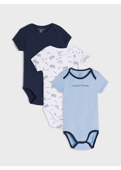 Sinsay - Body 3 pack - błękitny ze sklepu Sinsay w kategorii Odzież dla niemowląt - zdjęcie 173726222