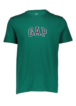 GAP Koszulka w kolorze ciemnozielonym ze sklepu Limango Polska w kategorii T-shirty męskie - zdjęcie 173727051