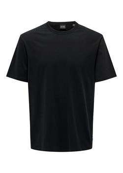 ONLY &amp; SONS Koszulka w kolorze czarnym ze sklepu Limango Polska w kategorii T-shirty męskie - zdjęcie 173727464