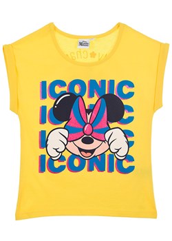 Disney Minnie Mouse Koszulka &quot;Minnie&quot; w kolorze żółtym ze wzorem ze sklepu Limango Polska w kategorii Bluzki dziewczęce - zdjęcie 173727644