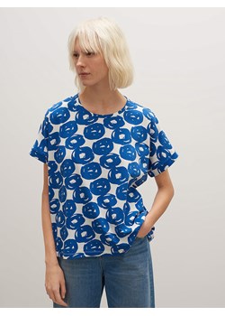OPUS Koszulka w kolorze niebiesko-białym ze sklepu Limango Polska w kategorii Bluzki damskie - zdjęcie 173727692