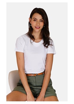 ASSUILI Koszulka w kolorze białym ze sklepu Limango Polska w kategorii Bluzki damskie - zdjęcie 173727732