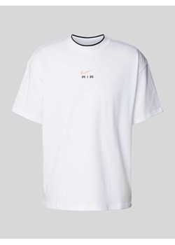 T-shirt z nadrukiem z logo ze sklepu Peek&Cloppenburg  w kategorii T-shirty męskie - zdjęcie 173728804