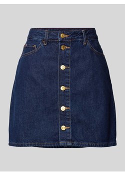 Spódnica jeansowa z listwą guzikową na całej długości ze sklepu Peek&Cloppenburg  w kategorii Spódnice - zdjęcie 173728890
