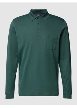 Koszulka polo z długim rękawem ze sklepu Peek&Cloppenburg  w kategorii T-shirty męskie - zdjęcie 173728923