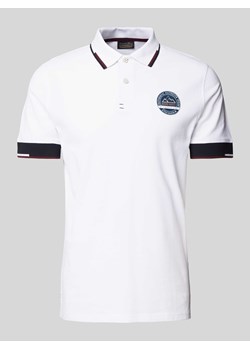 Koszulka polo o kroju slim fit z nadrukowanym detalem ze sklepu Peek&Cloppenburg  w kategorii T-shirty męskie - zdjęcie 173728930