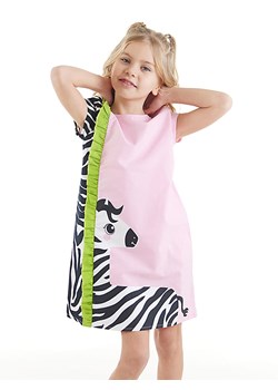 Denokids Sukienka &quot;Zebra&quot; w kolorze jasnoróżowym ze sklepu Limango Polska w kategorii Sukienki dziewczęce - zdjęcie 173731851