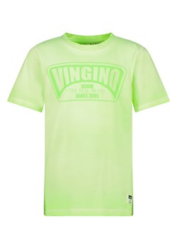 Vingino Koszulka &quot;Hapo&quot; w kolorze limonkowym ze sklepu Limango Polska w kategorii T-shirty chłopięce - zdjęcie 173732072