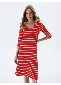 LTB Sukienka &quot;Loyata&quot; w kolorze czerwono-białym ze sklepu Limango Polska w kategorii Sukienki - zdjęcie 173732202