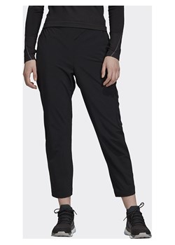 adidas Spodnie turystyczne w kolorze czarnym ze sklepu Limango Polska w kategorii Spodnie damskie - zdjęcie 173732850