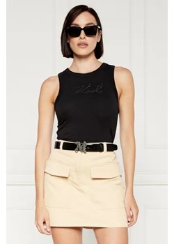 Karl Lagerfeld Top | Regular Fit ze sklepu Gomez Fashion Store w kategorii Bluzki damskie - zdjęcie 173735444