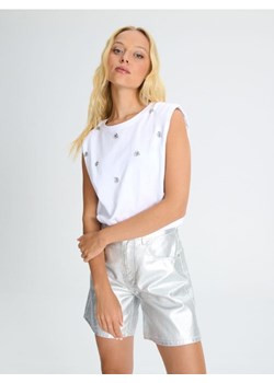 Sinsay - Koszulka - biały ze sklepu Sinsay w kategorii Bluzki damskie - zdjęcie 173735922
