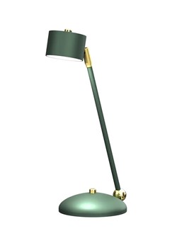 Nowoczesna lampka biurkowa zielono-złota - N021-Circile ze sklepu Edinos.pl w kategorii Lampy stołowe - zdjęcie 173736133