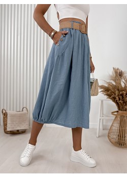 spódnica azaria niebieska one size ze sklepu UBRA w kategorii Spódnice - zdjęcie 173738603