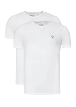 t-shirt męski guess u97g03 kcd31 a009 biały ze sklepu Royal Shop w kategorii T-shirty męskie - zdjęcie 173738684