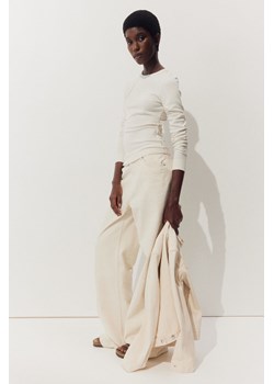 H & M - Top z domieszką modalu - Biały ze sklepu H&M w kategorii Bluzki damskie - zdjęcie 173739271