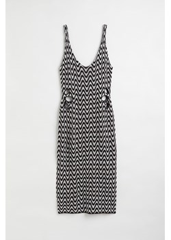 H & M - H & M+ Dzianinowa sukienka - Czarny ze sklepu H&M w kategorii Sukienki - zdjęcie 173739291