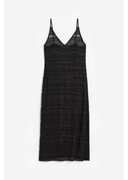 H & M - Sukienka bodycon z dekoltem w serek - Czarny ze sklepu H&M w kategorii Odzież plażowa - zdjęcie 173739294