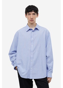 H & M - Koszula Loose Fit - Niebieski ze sklepu H&M w kategorii Koszule męskie - zdjęcie 173739361