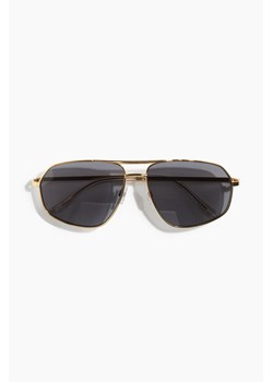 H & M - Okulary przeciwsłoneczne pilotki - Złoty ze sklepu H&M w kategorii Okulary przeciwsłoneczne damskie - zdjęcie 173739400