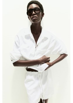 H & M - Bawełniana koszula - Biały ze sklepu H&M w kategorii Koszule damskie - zdjęcie 173739402