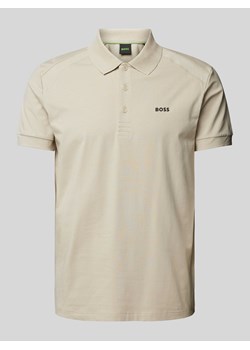 Koszulka polo z nadrukiem z logo model ‘Paddy’ ze sklepu Peek&Cloppenburg  w kategorii T-shirty męskie - zdjęcie 173739502