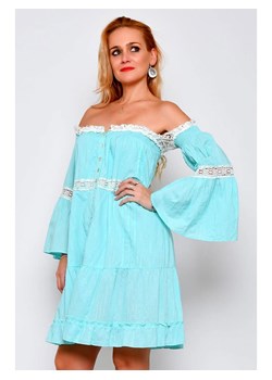 H.H.G. Sukienka w kolorze turkusowym ze sklepu Limango Polska w kategorii Sukienki - zdjęcie 173741641
