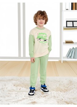 Sinsay - Spodnie dresowe jogger - zielony ze sklepu Sinsay w kategorii Spodnie chłopięce - zdjęcie 173743170