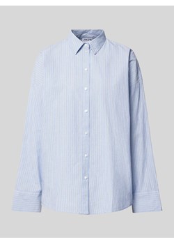 Bluzka koszulowa z obniżonymi ramionami ze sklepu Peek&Cloppenburg  w kategorii Koszule damskie - zdjęcie 173743551