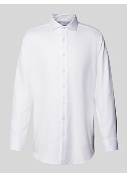 Koszula biznesowa o kroju regular fit z fakturowanym wzorem ze sklepu Peek&Cloppenburg  w kategorii Koszule męskie - zdjęcie 173743590