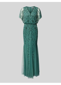 Sukienka wieczorowa obszyta ozdobnymi kamieniami ze sklepu Peek&Cloppenburg  w kategorii Sukienki - zdjęcie 173744513