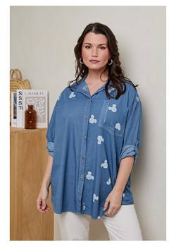 Curvy Lady Koszula w kolorze niebieskim ze sklepu Limango Polska w kategorii Koszule damskie - zdjęcie 173744702