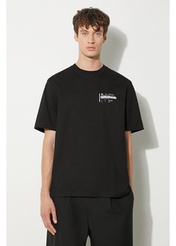 STAMPD t-shirt bawełniany męski kolor czarny z nadrukiem ze sklepu PRM w kategorii T-shirty męskie - zdjęcie 173745103
