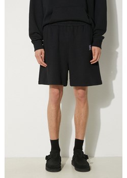 Awake NY szorty bawełniane Awake Sweatshort kolor czarny melanżowe SP24-PA006 ze sklepu PRM w kategorii Spodenki męskie - zdjęcie 173745421