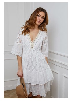 Joséfine Sukienka &quot;Grant&quot; w kolorze białym ze sklepu Limango Polska w kategorii Sukienki - zdjęcie 173745773