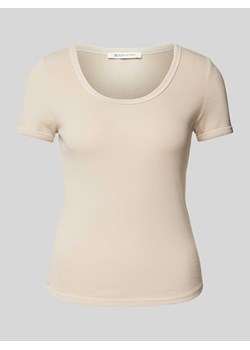 T-shirt z okrągłym dekoltem ze sklepu Peek&Cloppenburg  w kategorii Bluzki damskie - zdjęcie 173746560