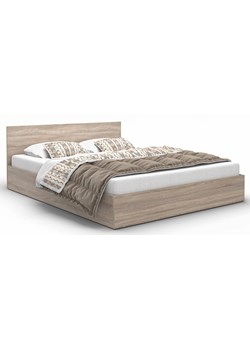 Dwuosobowe Łóżko Dąb Sonoma 140X200 W3-F16 ze sklepu Edinos.pl w kategorii Łóżka i materace - zdjęcie 173747110