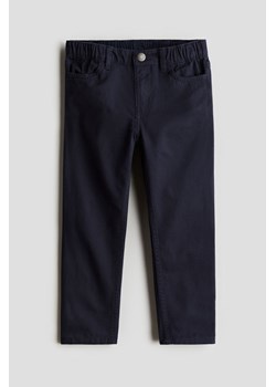 H & M - Spodnie Relaxed Tapered Fit - Niebieski ze sklepu H&M w kategorii Spodnie chłopięce - zdjęcie 173748002