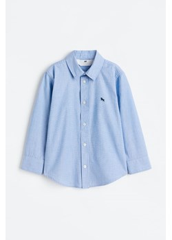 H & M - Bawełniana koszula - Niebieski ze sklepu H&M w kategorii Koszule chłopięce - zdjęcie 173748010
