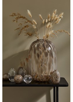 H & M - Duży wazon szklany we wzory - Beżowy ze sklepu H&M w kategorii Wazony - zdjęcie 173748061