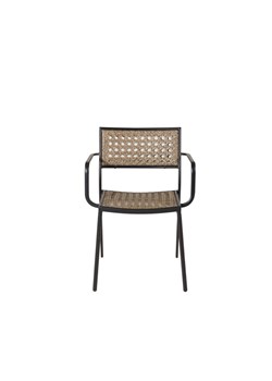 H & M - Paola Krzesło 4 Sztuki - Brązowy ze sklepu H&M w kategorii Krzesła ogrodowe - zdjęcie 173748092
