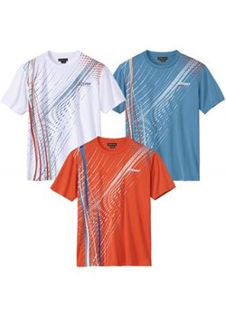 Zestaw 3 koszulek Sport Summer ze sklepu Atlas For Men w kategorii T-shirty męskie - zdjęcie 173748390