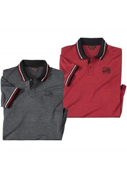 Zestaw 2 melanżowych polo ze sklepu Atlas For Men w kategorii T-shirty męskie - zdjęcie 173748404